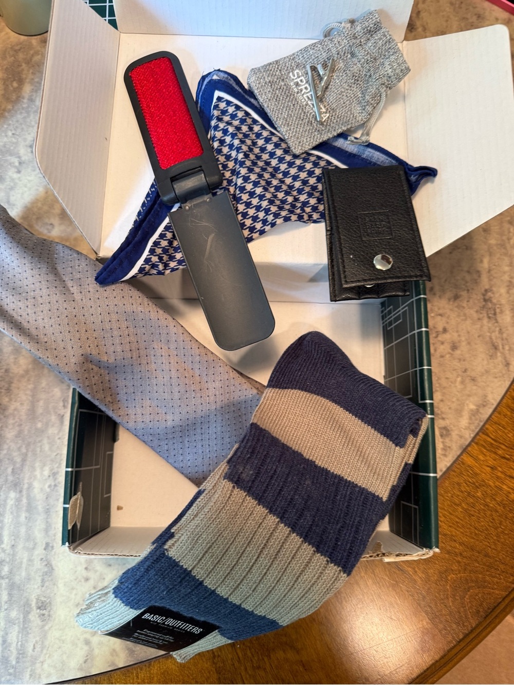 Men's Tie and  Accessory Gift Box